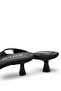 Calivette Black Nubuck Women's Stylish New Season Flat Comfortable Pointed Toe Thin Short Kitten Heeled Slippers - 6