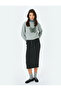 X Şahika Ercümen - High Waist Slim Fit Midi Length Pencil Skirt - 3