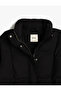 Short Inflatable Coat Stand Collar Zippered Pocket Comfortable Fit - 3