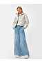 Stand Collar Zippered Shiny Hooded Short down Jacket