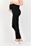 Maternity Sportswear Fit Brand Logo Training Leggings, Black - 2