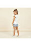 Girl's T-Shirt Narcissus Printed Ecru 100% Cotton - 2