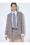 Blazer Jacket Double Breasted Buttoned with Pockets - 2
