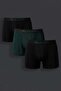 Men's Basic 3-Pack Boxers - Obsidian