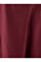 Midi Length Satin Skirt Slim Fit A-Line - 6