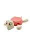 Set of 2 Interactive Turtle Coasters – Funny Eye Opening Cup Pads Cute Home Decor Gift (Pink)