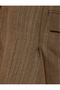 Front Slit Detail Pocket Midi Length A-Line Pleated Skirt - 7