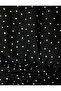 Mini Polka Dot Dress Sleeveless Draped Crew Neck Slim Fit - 6
