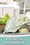 White Flower and Light Reflection Themed Tempered Glass Cutting Board 21X30 cm Size Uv Printing - Ckt025 - 6