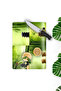 Zen and Bamboo Themed Tempered Glass Cutting Board 21X30 cm Size Uv Printing - Ckt040 - 3