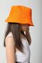 Orange Cotton Pack Bucket Girl's Hat 10-18 Years - 6
