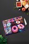 Colorful Donut Pattern Tempered Glass Cutting Board 21X30 cm Size Uv Printing - Ckt044 - 2