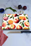 Fruit Pattern Tempered Glass Cutting Board 21X30 cm Size Uv Printing - Ckt012