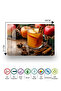 Apple and Cinnamon Themed Tempered Glass Cutting Board 21X30 cm Size Uv Printing - Ckt010 - 7