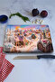 Winter Tale Themed Tempered Glass Cutting Board 21X30 cm Uv Printing - Ckt065