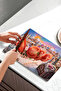 Winter Tale Themed Tempered Glass Cutting Board 21X30 cm Uv Printing - Ckt065 - 5