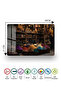 Spice Market Themed Tempered Glass Cutting Board 21X30 cm Size Uv Printing - Ckt053 - 7