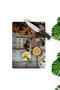 Uv Printing on Autumn and Wood Staircase Pattern Tempered Glass Cutting Board 21X30 cm Size - Ckt075 - 3