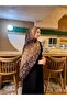 Natural Gazelle-Patterned Cotton Soft Shawl, with a Soft Texture and Breathable Structure, Offers All-Day Comfort. - 3