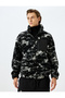 Plush Jacket with Zippered Pocket Detail - 3