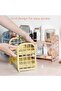 2-Tier Multi-Functional Plastic Shelf,Folding Organizer,for Office Kitchen Bedroom Bathroom Home - 7