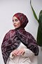 Ring Chain Patterned Digital Soft Shawl - 6