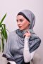 Pastel Strokes Patterned Digital Soft Shawl - 5