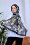 Natural Harmony Patterned Digital Soft Shawl - 6