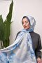 Art Bloom Watercolor Patterned Digital Soft Shawl