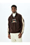 Embroidered Half Zipper Fleece Sweatshirt - 3