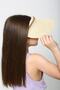 Beige Straw Visor Hat for Girls 10-18 Years Old - 4