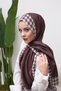 شال ناعم رقمي أنيق بنقشة الياقوت - 3