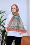 Motif Patterned Digital Soft Shawl - 8