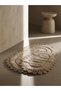 Large Bath Mat -Set of 2- Hand-Knitted Edges