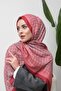 Houndstooth Gradient Patterned Digital Soft Shawl - 3