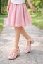 Di̇anci̇e Si Glittery I Bow Detail Layered Girls' Heeled Evening Dress Shoes - 7