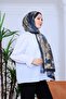 Natural Harmony Patterned Digital Soft Shawl - 4