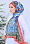 Modern Geometric Patterned Digital Soft Shawl - 8