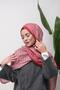 Houndstooth Gradient Patterned Digital Soft Shawl - 7