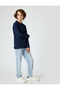Long Sleeve Cotton Polo Collar Basic T-Shirt