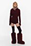Wool-blend top