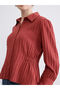Quality Pieces from Çelebi Store Striped Drawstring Women's Shirt - 3