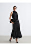Elastic Waist Ruffled Skirt