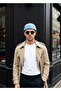 قبعة بحار ميكي من قماش الدنيم دنيم بدون حافة - قبعة قابلة للتعديل وقابلة للطي مع بطانة داخلية