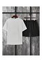 Unisex Design Chicago Printed Oversized Short Sleeve T-Shirt Shorts 2-Piece Top Bottom Set - 3
