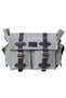 Waxed Canvas Messenger Bag - Large Size Functional Daily Vintage Multi-Compartment Water-Resistant - 4