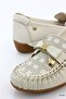 Women's Genuine Leather Laceless Orthopedic Summer Shoes M27Ya/3830 - 6