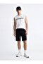 Sleeveless Printed White Undershirt