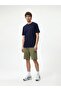 Basic Knitted Green Shorts