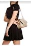 Women's Crossbody Bag with Flap and Zipper, Multi-Compartment Shoulder Bag - 7